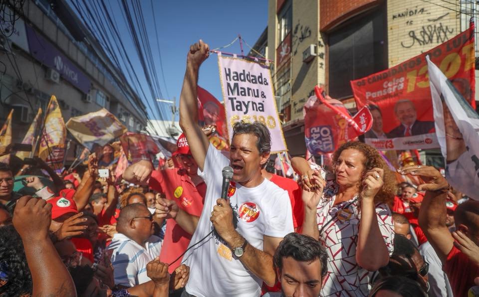 Haddad tem a rejeição, mas não os votos de Lula. E agora, PT?