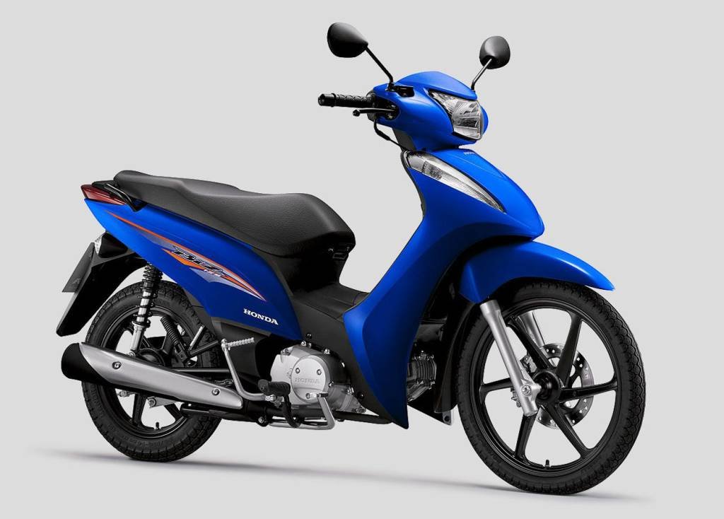 Honda BIZ: moto de 125 cc, ano 2008, tem lance inicial de R$ 3 mil (Honda/Divulgação)