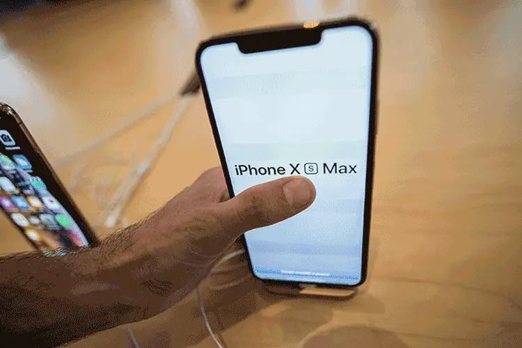 iPhone XS Max: aparelho tem 6,5 polegadas (Reprodução/Getty Images)