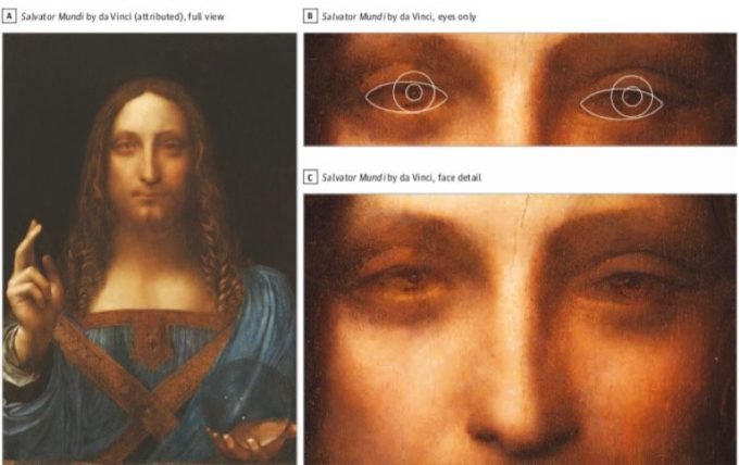 Possível estrabismo de Da Vinci teria influenciado sua arte
