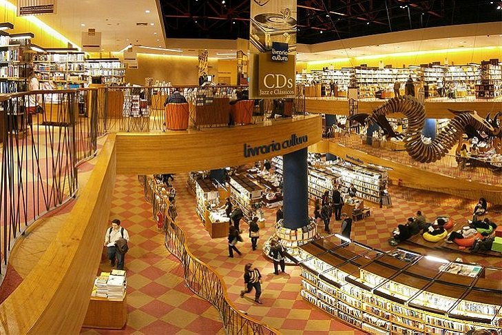 Livraria Cultura: empresa tem dívida de R$ 285 milhões, que deve ser paga em 2033 (Foto/Wikimedia Commons)