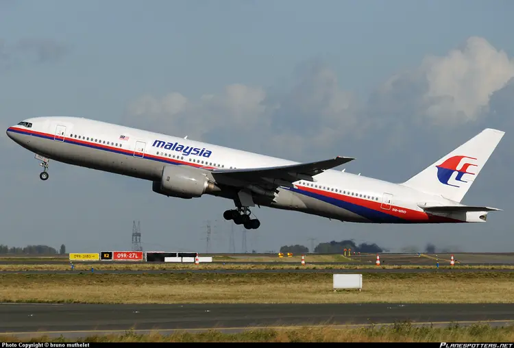 O voo MH370 da companhia aérea Malaysia Airlines desapareceu em 8 de março de 2014, 40 minutos depois de decolar em Kuala Lumpur rumo a Pequim (PlanespottersNet/Reprodução)