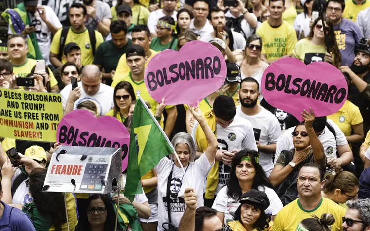 Manifestação pró-Bolsonaro em São Paulo: o conservadorismo deve ser o grande vencedor desta eleição | Bruno Rocha/Fotoarena/Estadão Conteúdo /  (Bruno Rocha/Estadão Conteúdo)