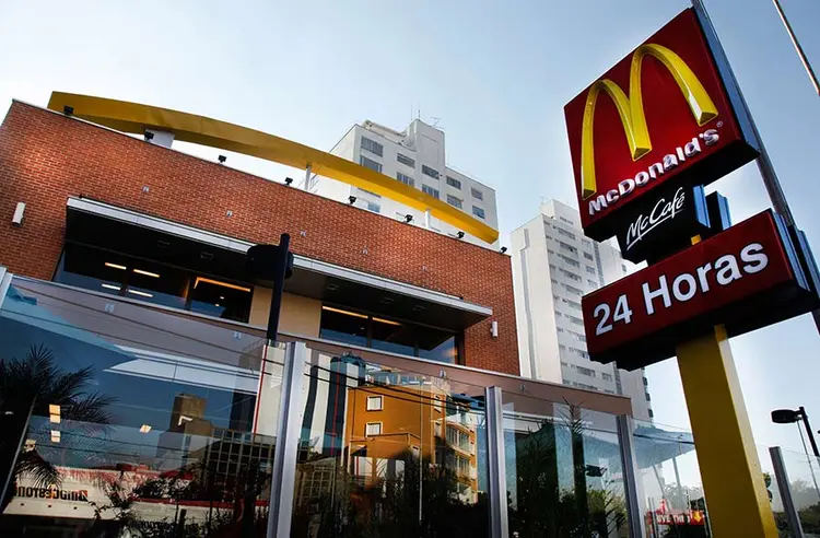 McDonalds: receita da rede teve expansão anual de 4% no último trimestre (PAULO PAMPOLIN/Divulgação)