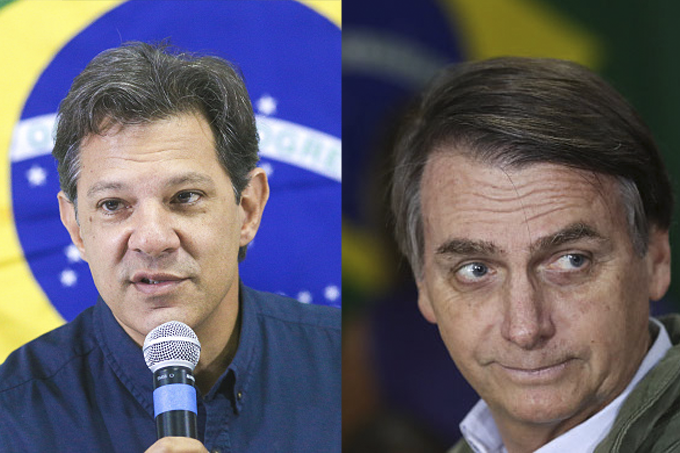 Bolsonaro vence na Suíça e na Inglaterra; Haddad ganhou em Paris