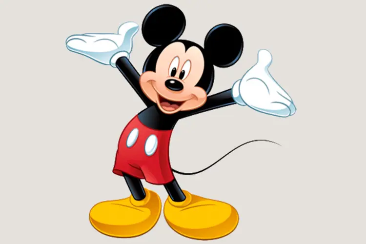 MICKEY MOUSE: qualquer pessoa poderá usar o personagem a partir de 2024. (The Walt Disney Company/Wikimedia Commons)