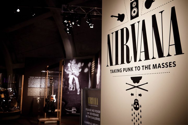 Exposição sobre a banda Nirvana virá ao Brasil