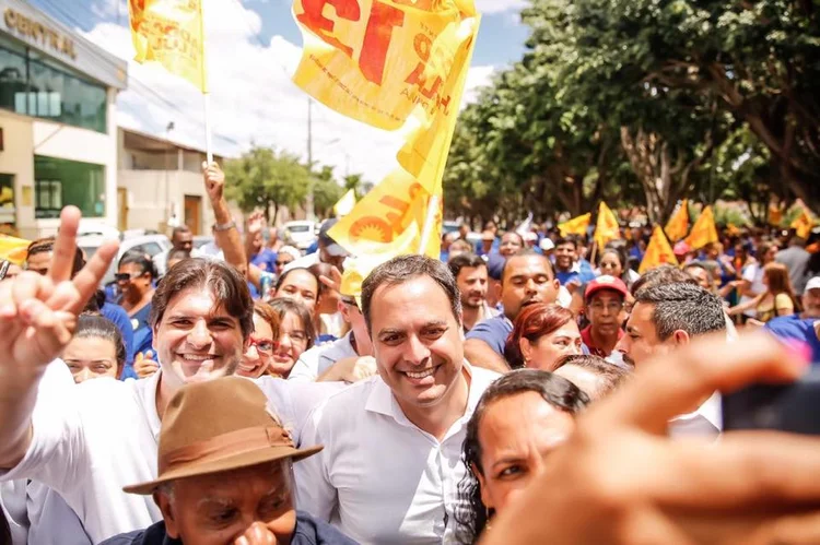 Paulo Câmara: Candidato passou Armando Monteiro (PTB), que ficou em segundo lugar (Andréa Rêgo Barros/Divulgação)