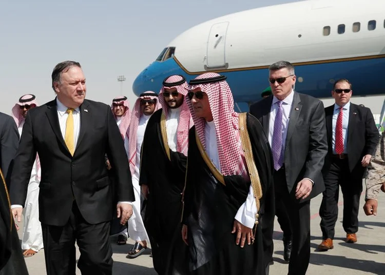 POMPEO CHEGA A RIAD: o secretário de estado americano chegou nesta terça-feira à Arábia Saudita, o maior produtor de petróleo do planeta e, ao lado de Israel, maior aliado americano no Oriente Médio