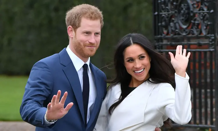 Príncipe Henry e Princesa Meghan: Ela diz que ainda é cedo demais para tomar uma decisão oficial sobre o nome do bebê (Divulgação/VIP)