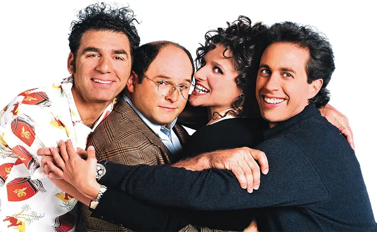 Sinfeld: comédia em formato sitcom é um dos maiores sucessos da TV nos anos 1990 (NBC/Reprodução)