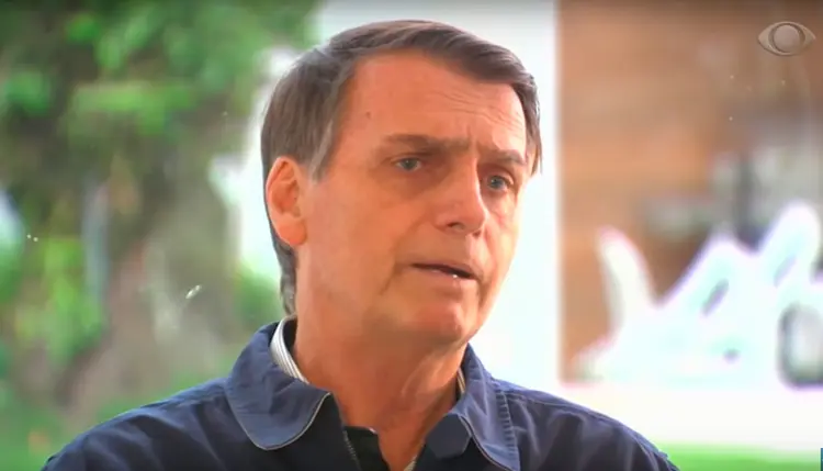 Bolsonaro: em entrevista, o candidato afirmou que vai modificar reforma proposta por Temer (YouTube/Band/Reprodução)