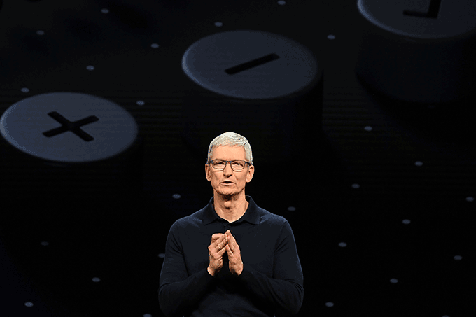 Tim Cook: CEO da Apple quer se aventurar também na terra dos carros autônomos (David Paul Morris/Bloomberg via Getty Images/Getty Images)
