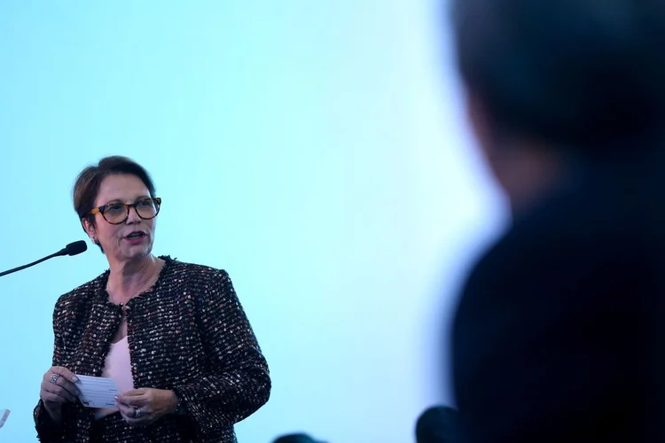 Tereza Cristina: afirmou nesta segunda-feira que "cumpriu a legislação vigente", ao rebater reportagem do jornal Folha de S.Paulo (Wilson Dias/Agência Brasil)