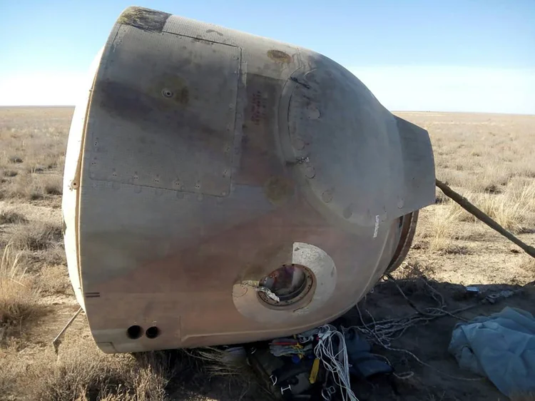 Cápsula da Soyuz: "Elaboramos propostas e recomendações para revisar os lançadores", afirmou o diretor da Roscosmos (Reuters/Reuters)