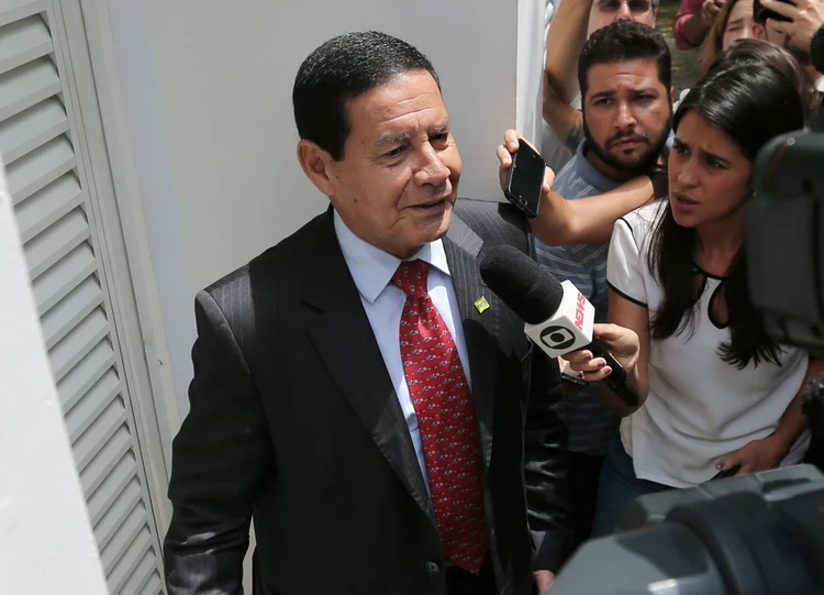 Hamilton Mourão: vice-presidente eleito comenta caso Coaf (Sergio Moraes/Reuters)
