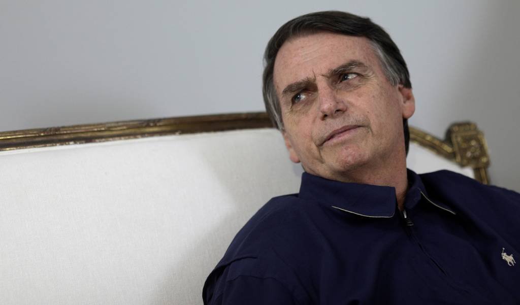 Bolsonaro: nesta terça, ele será proclamado o 38º presidente do Brasil, em meio a um impressionante dispositivo de segurança (Ricardo Moraes/Reuters)