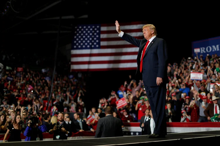 Trump: 36 estados vão eleger deputados nestas eleições (Carlos Barria  /Reuters)