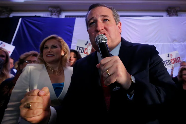 Ted Cruz: atual senador do Texas conservou nesta terça-feira seu cargo, após vencer o democrata Beto O'Rourke (Cathal Mcnaughton/Reuters)