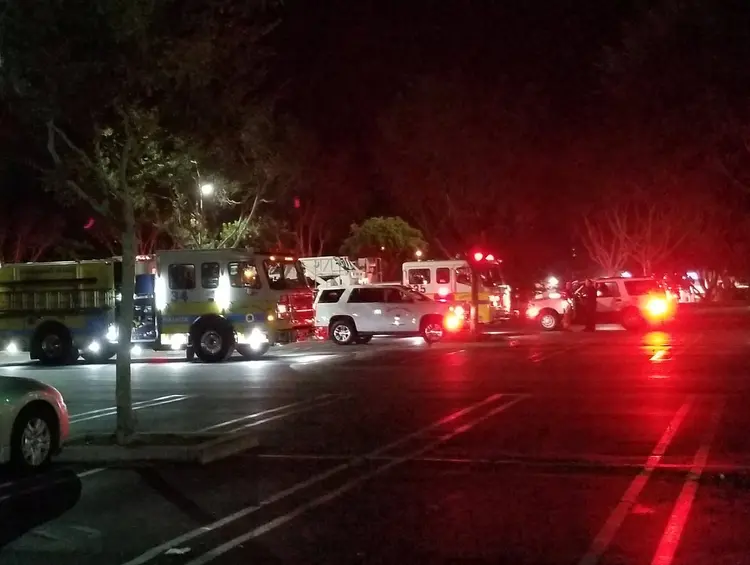 Califórnia: pelo menos 11 pessoas ficaram feridas em um tiroteio em um bar da cidade de Thousand Oaks (Thomas Gorden//Reuters)