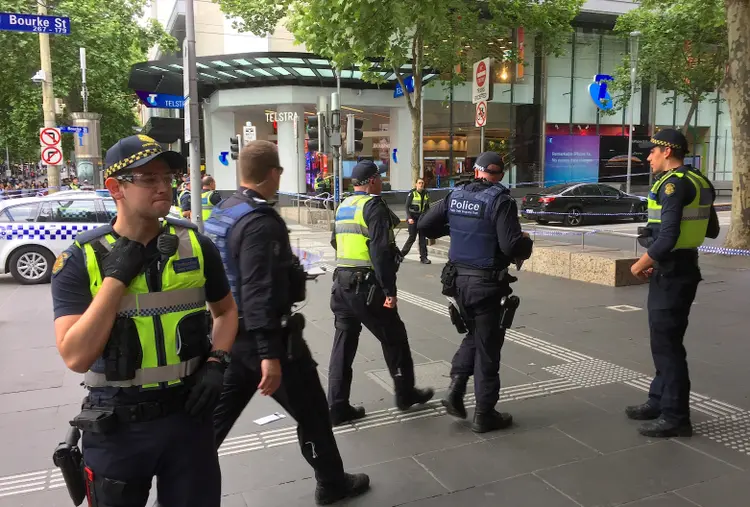 Ataque com faca em Melbourne: agressor atacou vários pedestres e um acabou morrendo no local (Sonali Paul/Reuters)