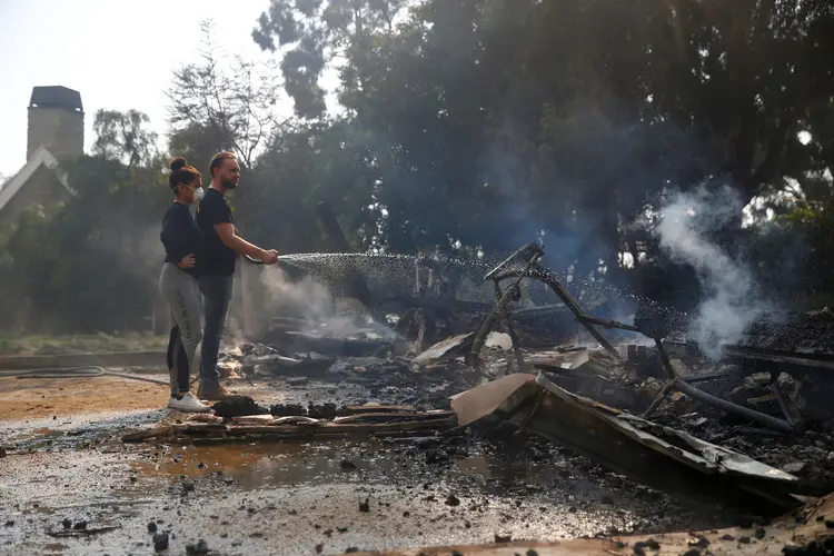 Incêndios: os seis últimos corpos das vítimas do incêndio foram localizados em Paradise (Eric Thayer/Reuters)