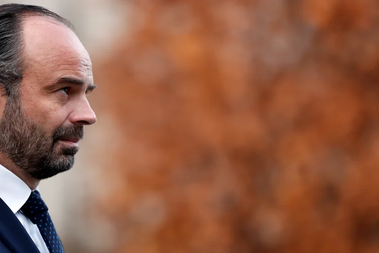 Edouard Philippe: Acordo do Brexit não acaba com "inquietações" pela situação interna no Reino Unido, disse primeiro-ministro da França (Benoit Tessier/Reuters)