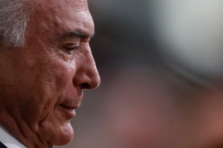 Michel Temer: presidente foi atropelado politicamente por denúncias (Adriano Machado/Reuters)