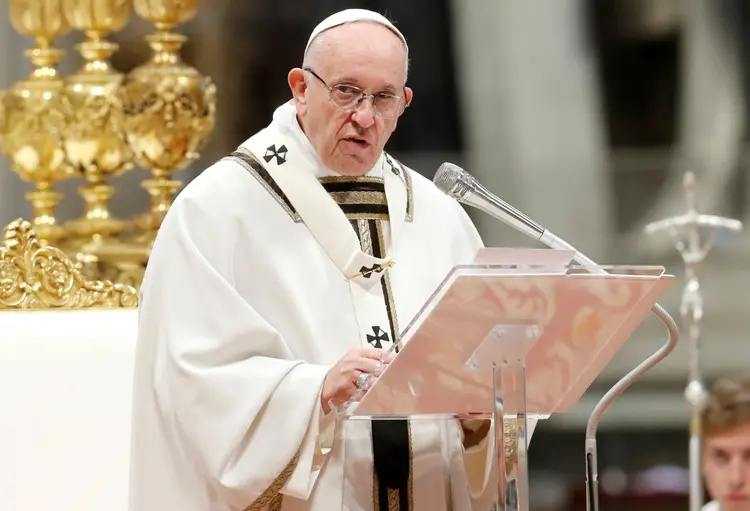 Papa Francisco: "Peço a misericórdia de Deus para todas as pessoas falecidas" (Remo Casilli/Reuters)