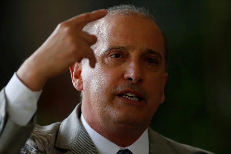 Onyx Lorenzoni: ministro da Casa Civil foi citado na delação da J&F. Ele admitiu ter recebido R$ 100 mil e pediu desculpas (Adriano Machado/Reuters)