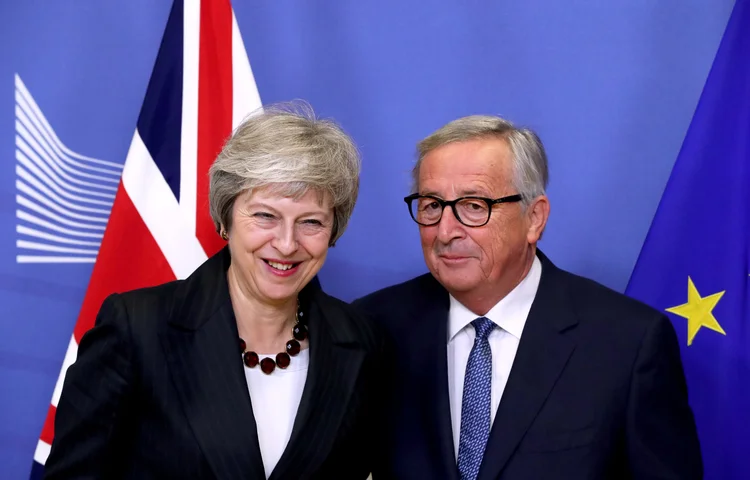 May: o Reino Unido deve deixar a UE em março de 2019 (Yves Herman/Reuters)