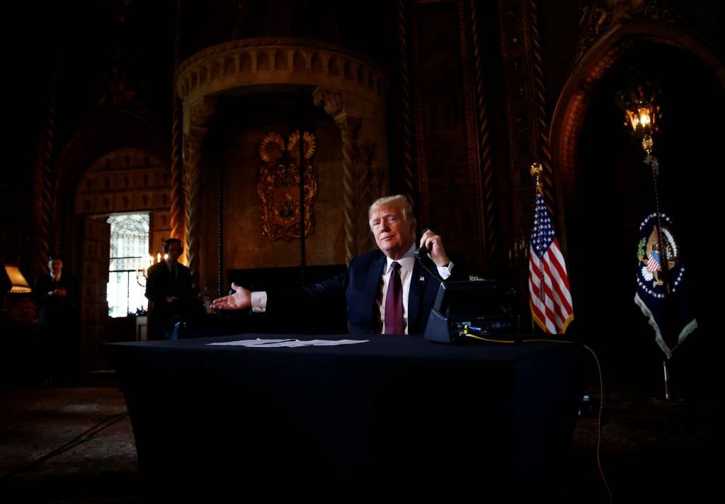Presidente dos Estados Unidos, Donald Trump (Eric Thayer/Reuters)