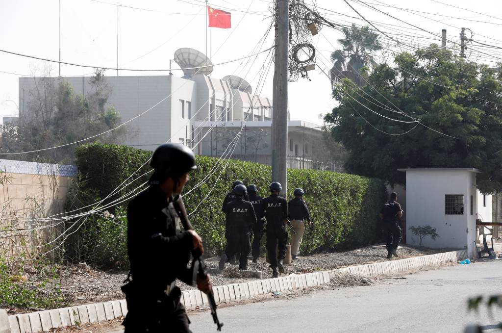 Ataque contra consulado chinês no Paquistão deixa quatro mortos