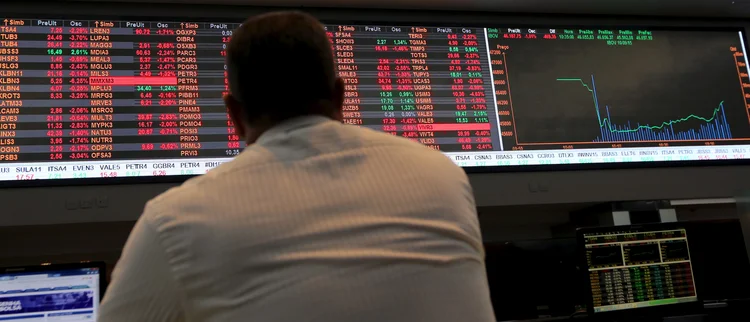 Ibovespa: o volume financeiro somava 8,65 bilhões de reais (Paulo Whitaker/Reuters)