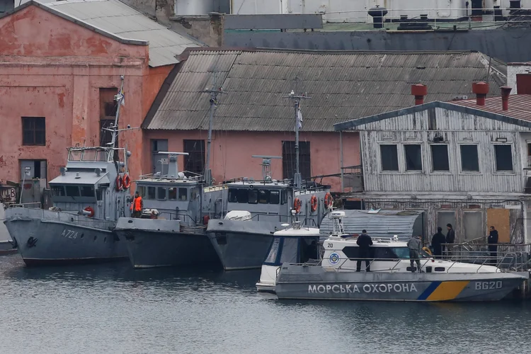 A Rússia acusa a Ucrânia de protagonizar uma "provocação muito perigosa" no Mar Negro (Yevgeny Volokin/Reuters)