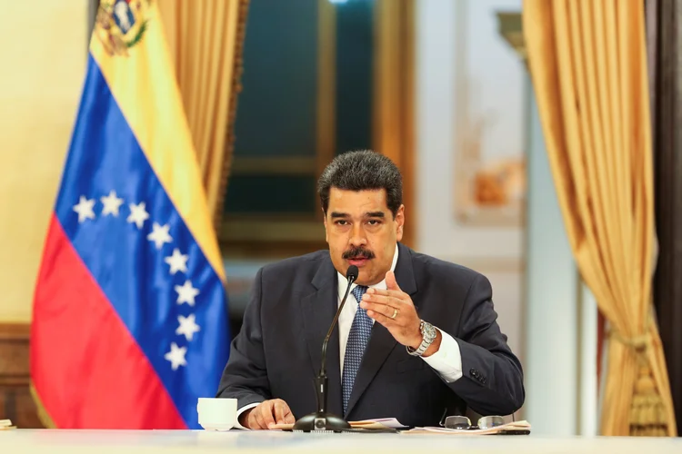 Presidente da Venezuela, Nicolás Maduro, cujo mandato é contestado pela comunidade internacional (Miraflores Palace/Reuters)