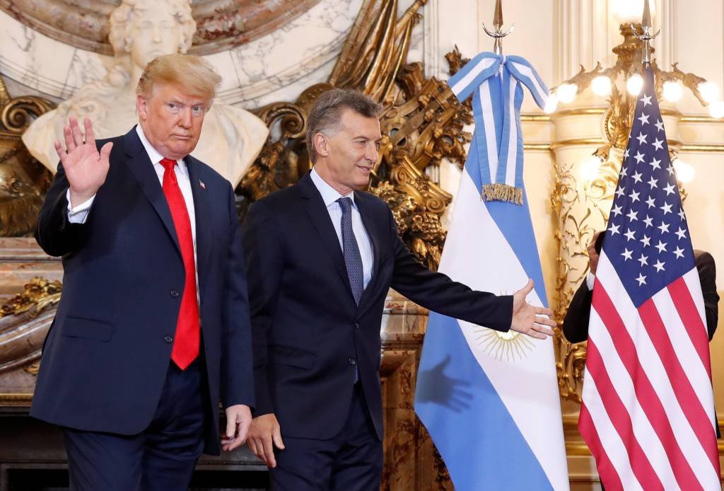 Trump liga para Macri e expressa apoio à política econômica da Argentina