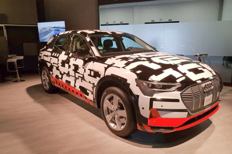 Audi E-Tron: Modelo chega ao Brasil em 2019 (Lucas Agrela/Exame)