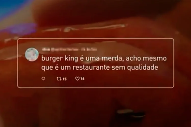  (Campanha do Burger King/Reprodução)