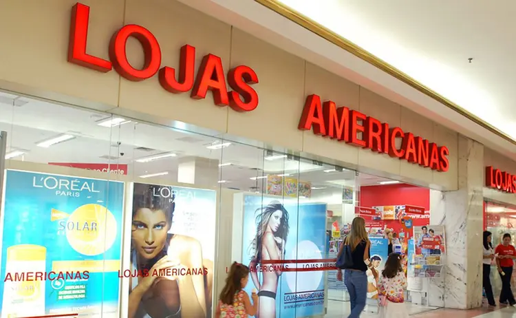 Vitrine da Lojas Americanas, no Shopping Iguatemi. (EXAME/Exame)