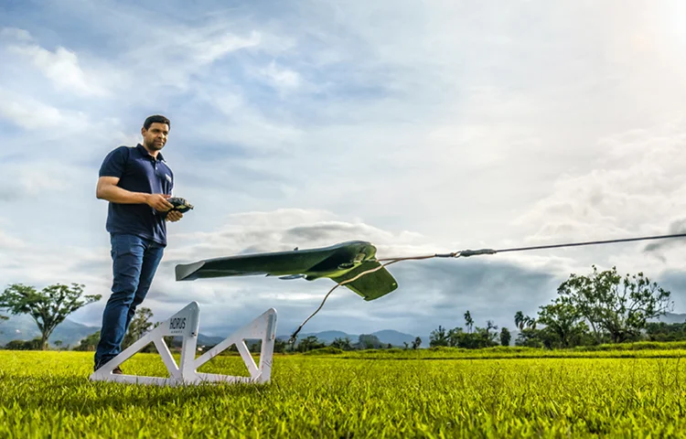 Teste da fabricante Horus, em Santa Catarina: 80% da receita vem do campo (Michel Teo Sin/Exame)