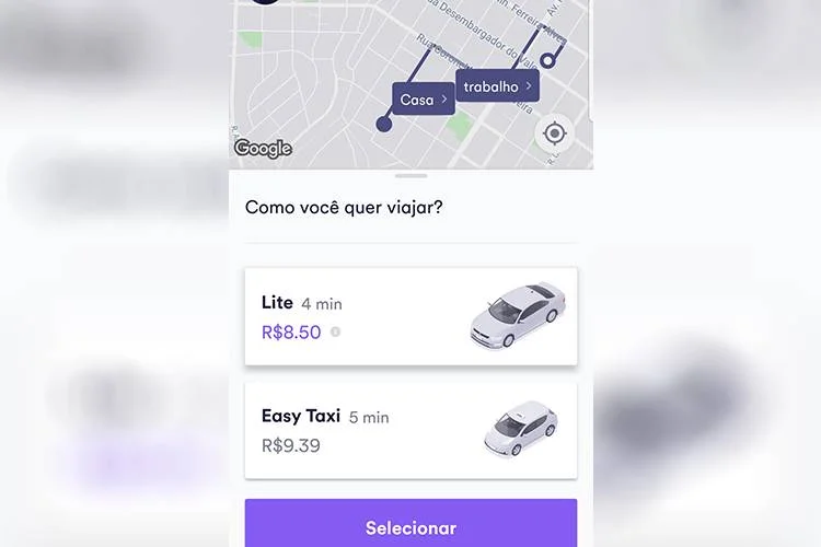 Cabify: Empresa busca ganhar fôlego diante de concorrentes do setor (Cabify/Reprodução)