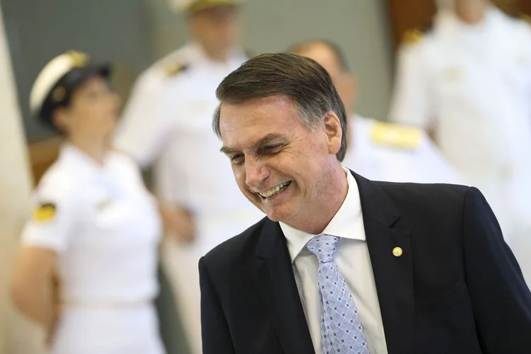 Jair Bolsonaro: torcedor do Palmeiras, o presidente eleito reafirmou nesta quinta-feira que irá ao Allianz Parque, no domingo, para assistir à última partida do time paulista no Brasileirão (Marcelo Camargo/Agência Brasil)