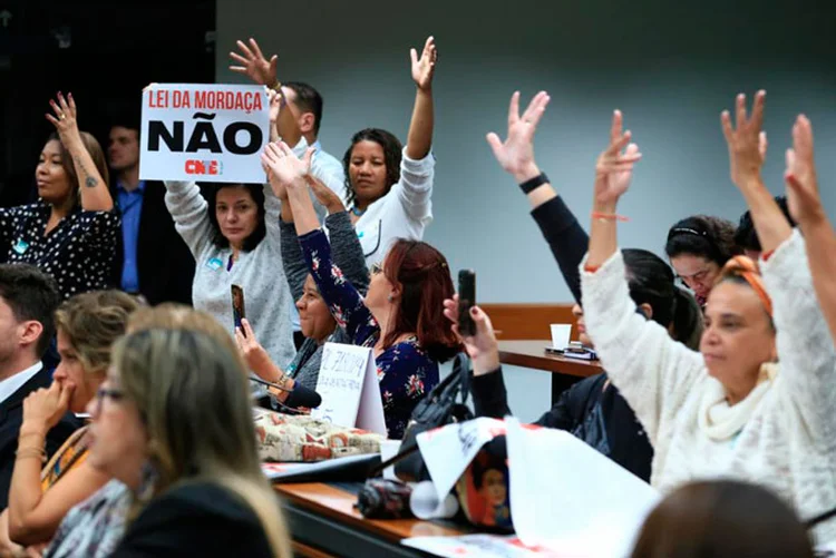 Escola sem Partido: projeto de lei, que pode ser votado em comissão especial na semana que vem, foi mencionado por entidades internacionais como exemplo de tendência "preocupante" (Luis Macedo/Agência Câmara)