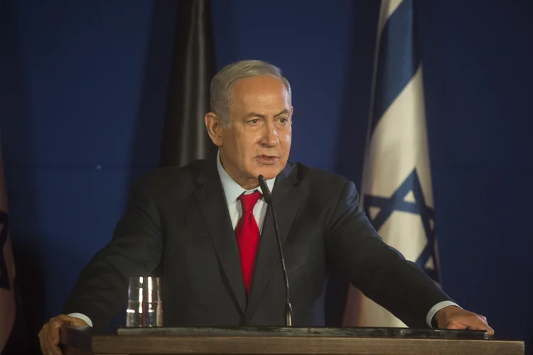 Primeiro-ministro de Israel, Benjamin Netanyahu. (Lior Mizrahi/Getty Images)