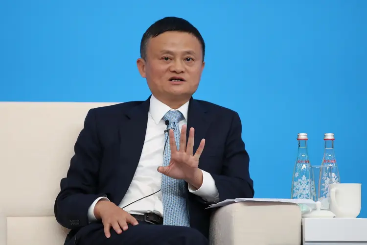Jack Ma, presidente-executivo da empresa Alibaba Group (Lintao Zhang/Getty Images)