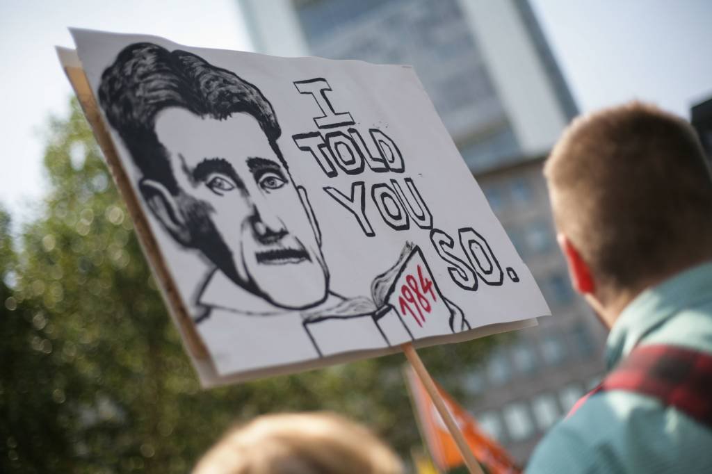 George Orwell: o novo Ministério da Cidadania a ser criado por Jair Bolsonaro em janeiro tem um quê orwelliano (NurPhoto/Corbis/Getty Images)