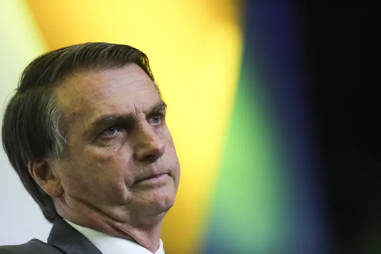 Bolsonaro postou em sua conta em uma rede social que o Brasil deveria deixar de ser paraíso de criminosos e fonte de renda de ditaduras desumanas (Andre Coelho/Getty Images)