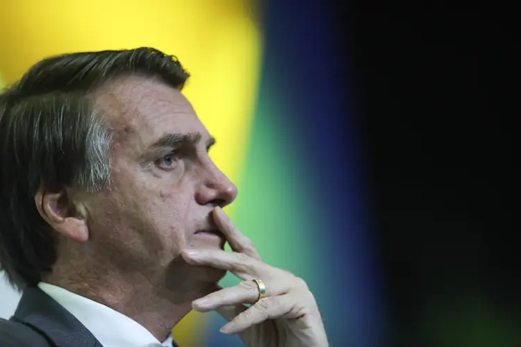 Jair Bolsonaro:  presidente eleito recomendou que a candidatura do Brasil fosse retirada.  (Andre Coelho/Getty Images)