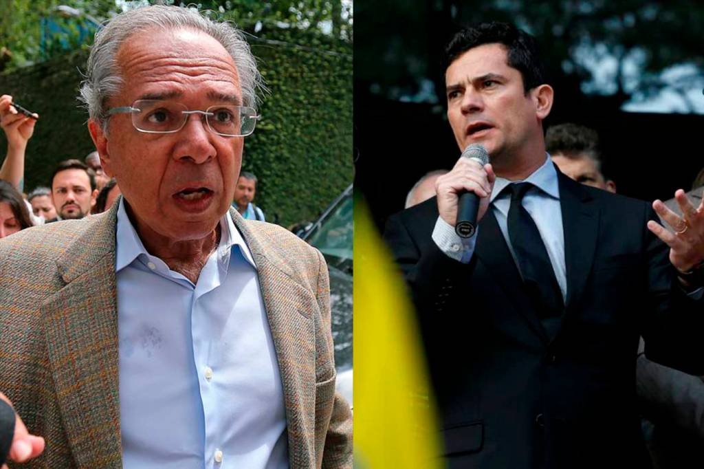 Controle do Cade, que regula concorrência, opõe Paulo Guedes e Sérgio Moro